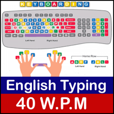 ENGLISH TYPING 40 W.P.M